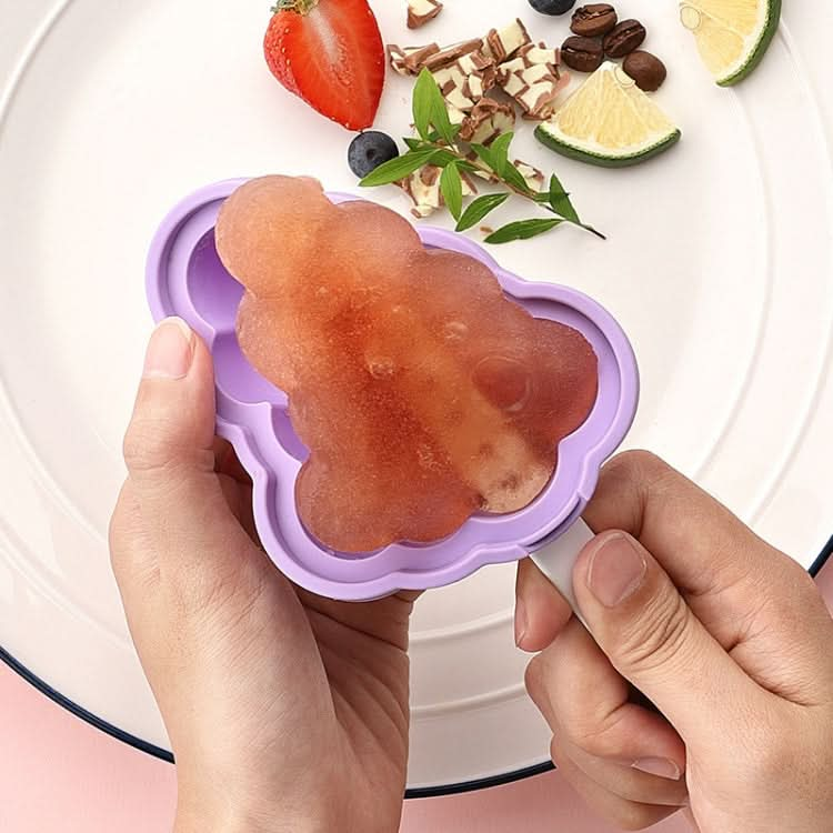 Household Silicone Popsicle Ice Cream Mold With Lid Reluova