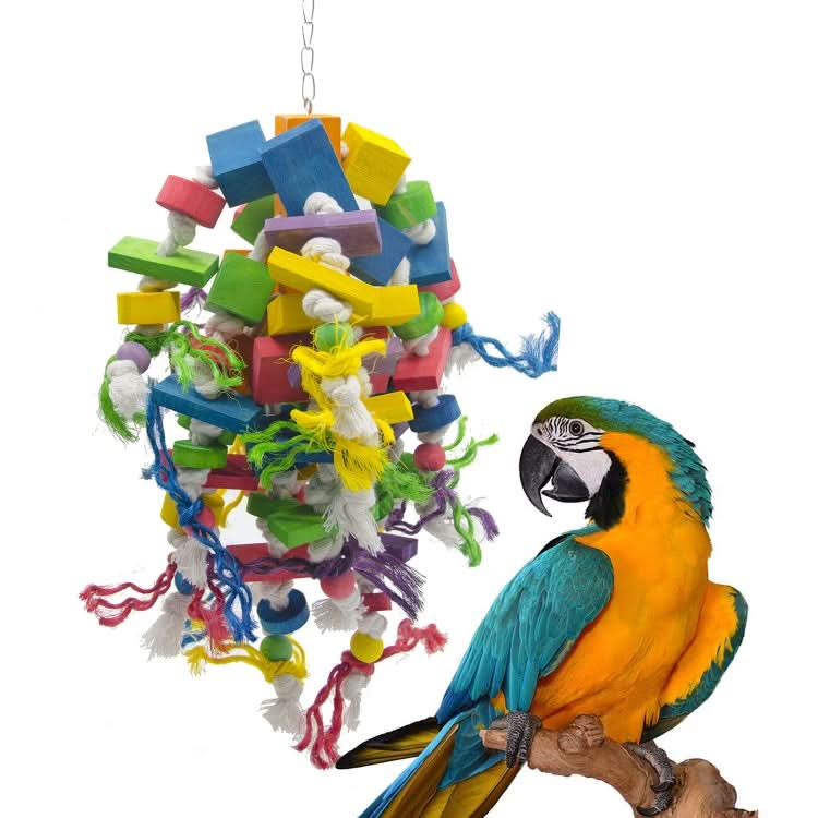 Medium Large Parrot Toy Bird Toy Cotton Rope Sword Hemp Rope Bite Toys - Reluova