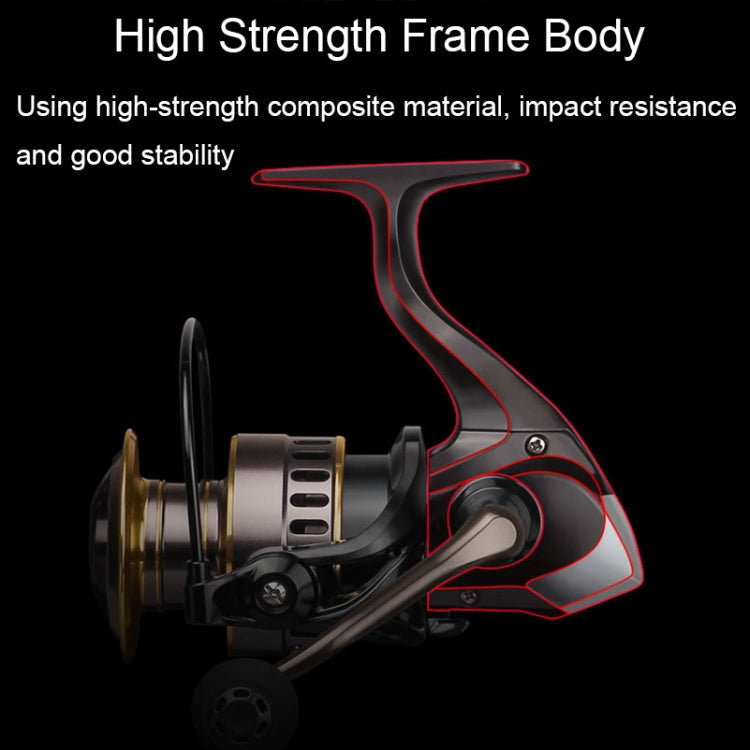 All Metal Rocker Arm Smooth Fishing Reel Spinning Reel