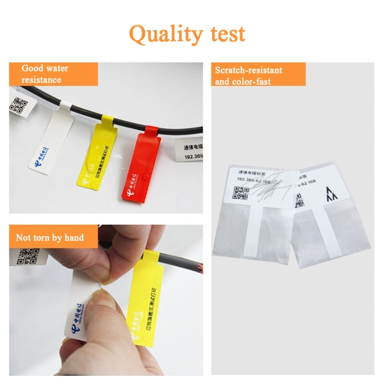 QR-285A Printer Thermal Sticker Paper Cable Label Paper