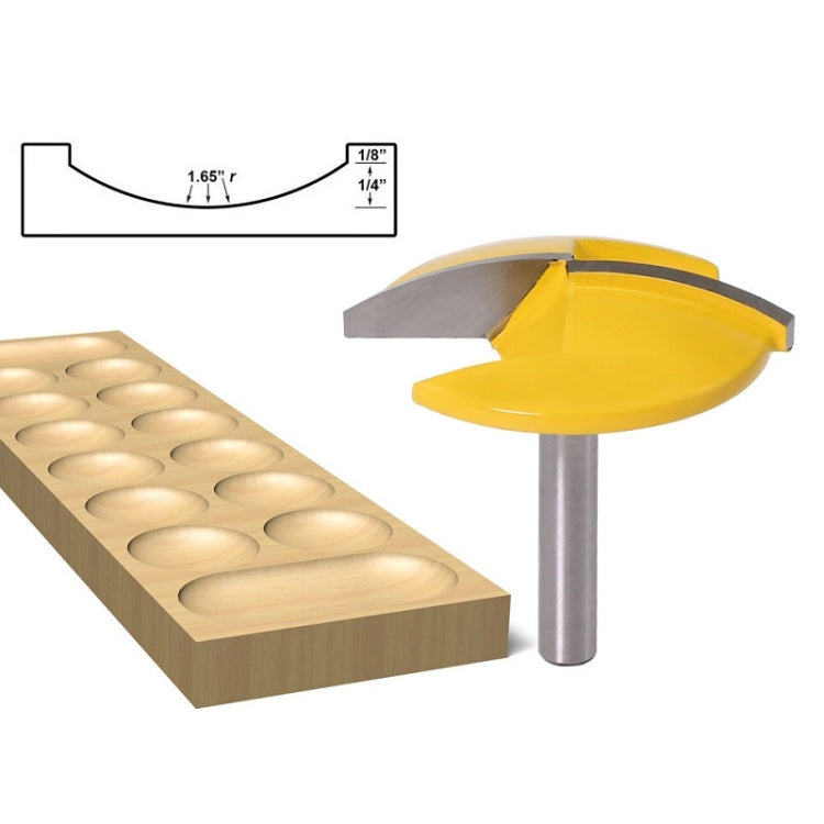 6 Shank Thin Flat-Bottom Woodworking Cutter Engraving And Trimming Machine Slotting Head My Store