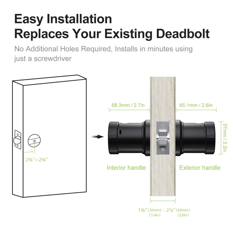 F20 Intelligent Fingerprint Lock Indoor Office Apartment Spherical Lock Doodle APP Lock My Store