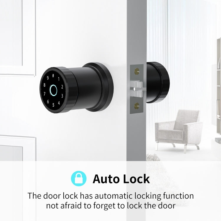 F20 Intelligent Fingerprint Lock Indoor Office Apartment Spherical Lock Doodle APP Lock My Store