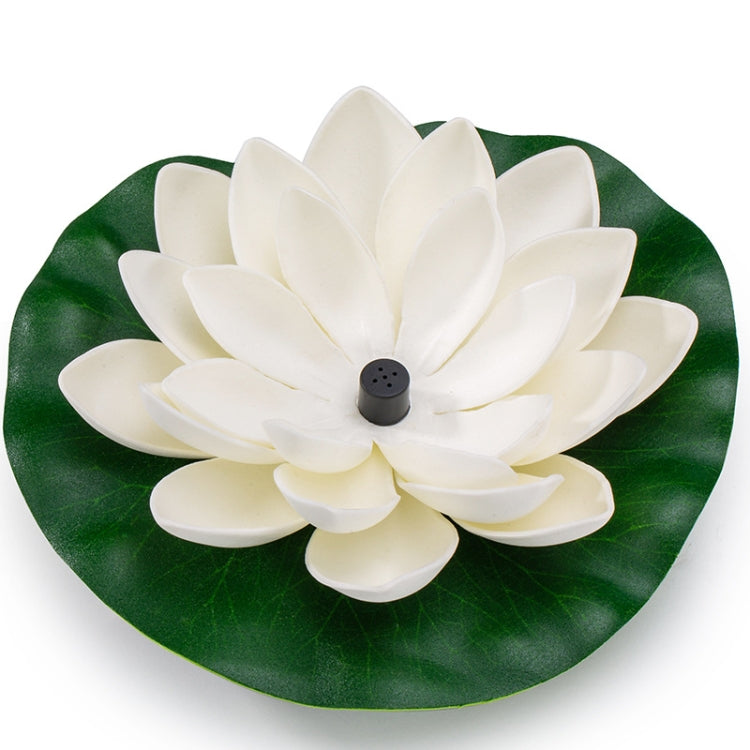 Solar Fountain Floating Views Garden Pool Water Scene, Lotus Leaf Flower Style,Color Random Deilvery My Store