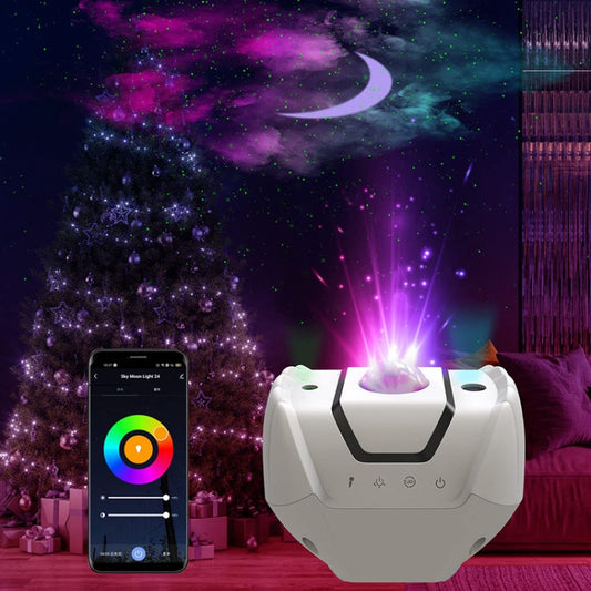 SC523-Z01 Smart Speaker Control Nebula Projector Light Help Sleep Bedroom Children Night Light