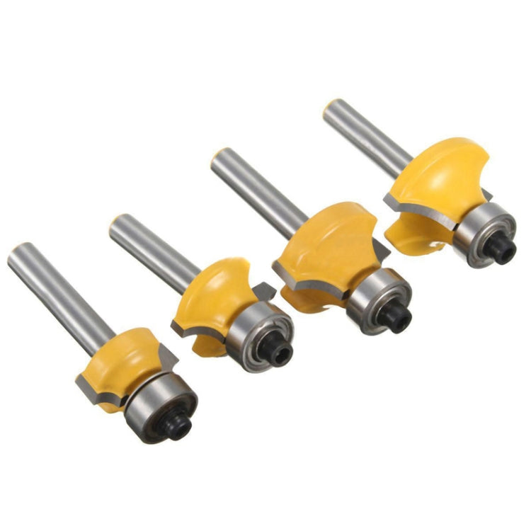 4 PCS/Set 1/4 Handle Alloy Fillet Knife Woodworking Trimming Machine Bit My Store