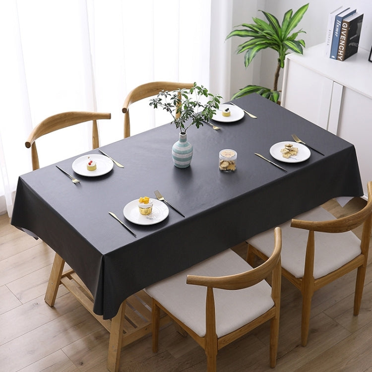 Solid Color PVC Waterproof Oil-Proof And Scald-Proof Disposable Tablecloth, Series 1 My Store