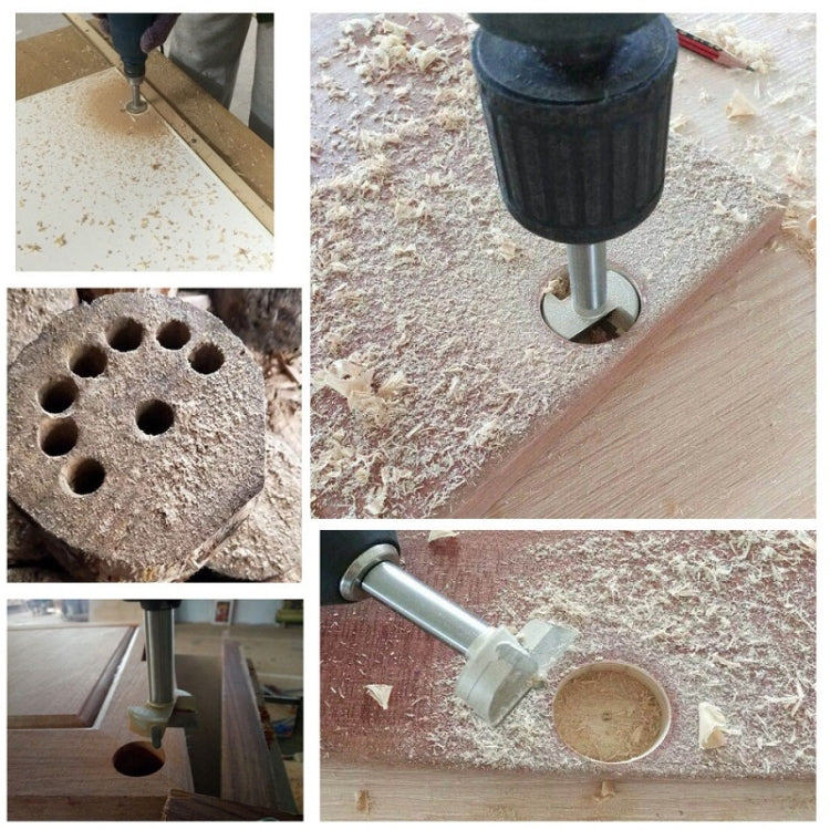 Woodworking Drill Bit Hole Opener Round Lengthened Wooden Door Drill