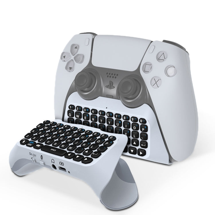 JYS-P5121 Bluetooth Wireless Handle Keyboard Can Chat Voice External Keyboard Suitable For PS5 Reluova