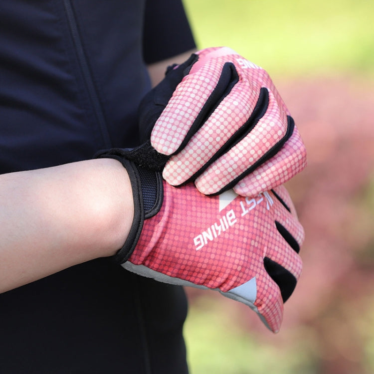 WEST BIKING YP0211216 Riding Gloves Bike Shock Absorption Touch Screen Full Finger Glove Reluova