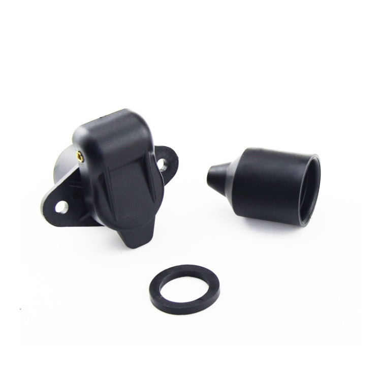 2 PCS VS130E 3P 12V PVC Trailer Connector Socket EU Plug-Reluova