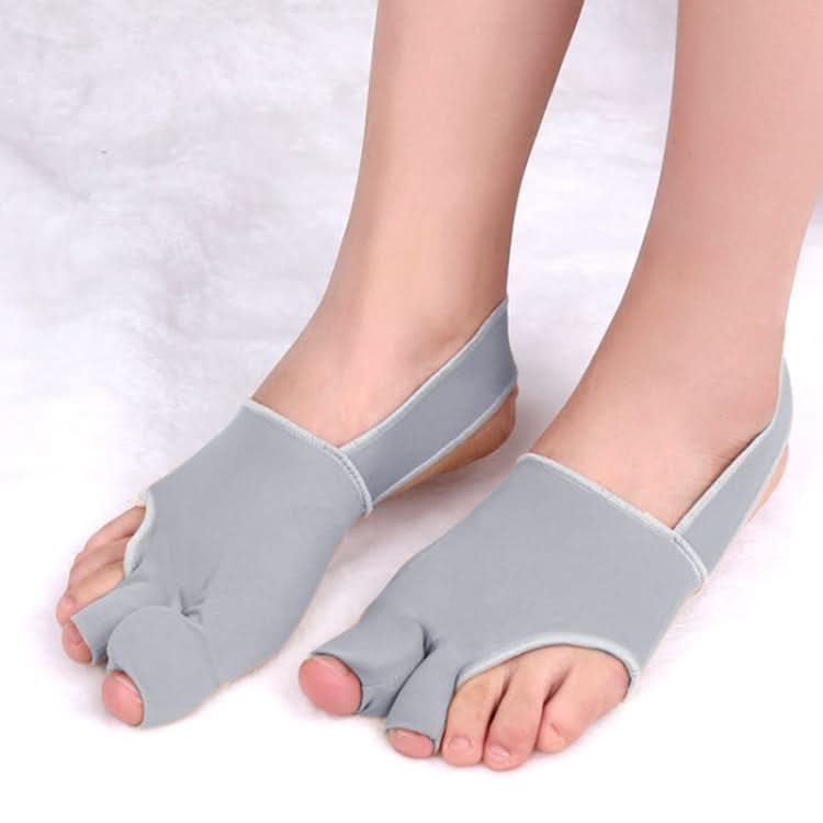 Two Toes Split Toe Guard Foot Cover Toe Separation Thumb Varus Correction Foot Cover,Style: Reluova