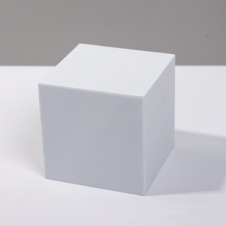 8 PCS Geometric Cube Photo Props Decorative Ornaments Photography Platform, Colour: 5 x 5 x 5cm Small White Square, Series 2