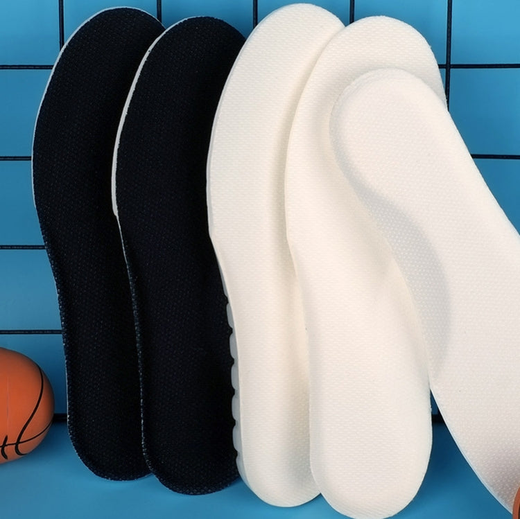 1 Pair 085 Sports Insoles Men And Women Breathable Sweat-Absorbent Deodorant Silicone Thickened Shock-Absorbing Insole