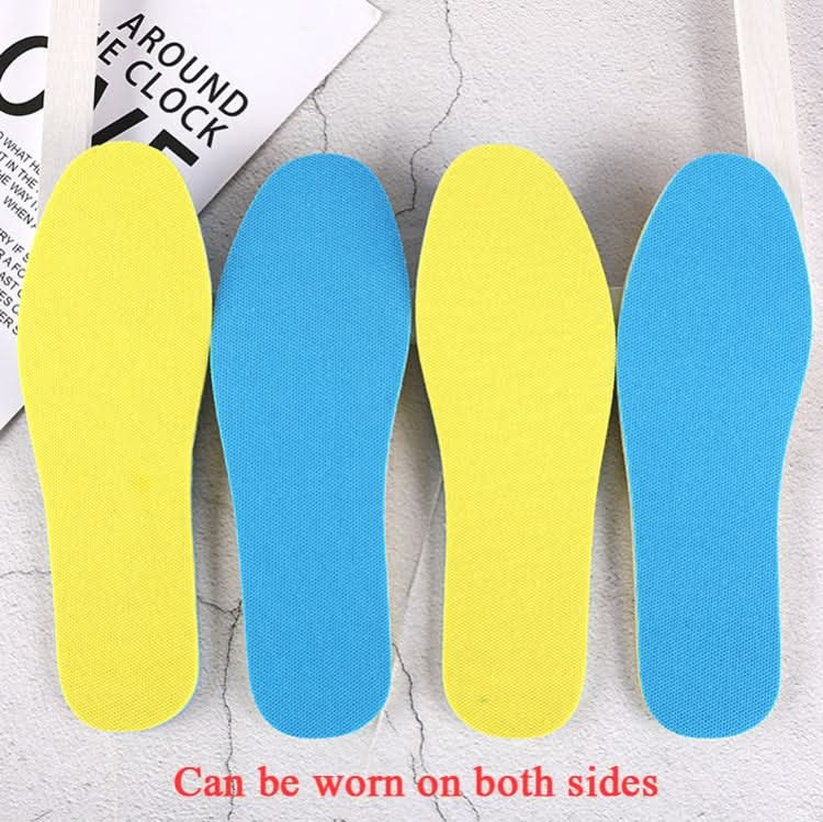 20 Pairs Double Layer Sports Insoles Deodorant Shock Absorption Soft Bottom Comfortable Basketball Running Insoles-Reluova