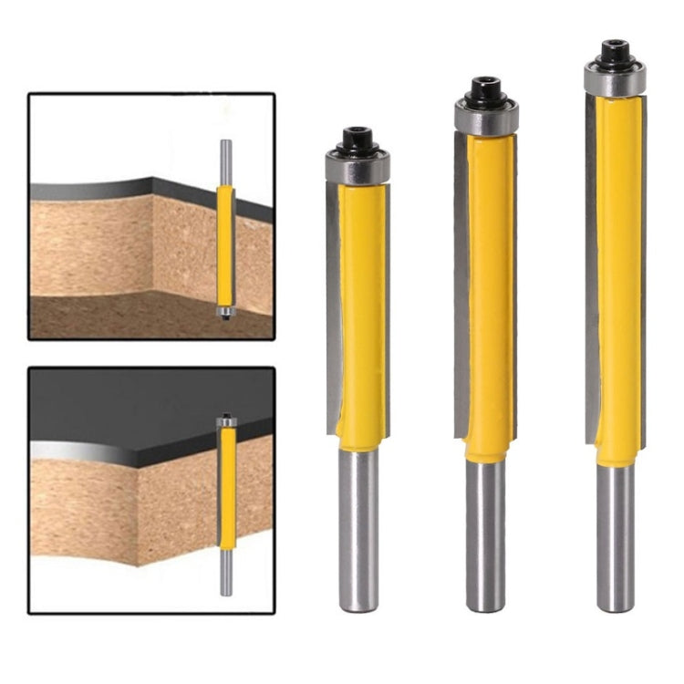 8-Handle Extended Trimming Cutter With Bearing Woodworking Line Milling Cutter, Specification: My Store