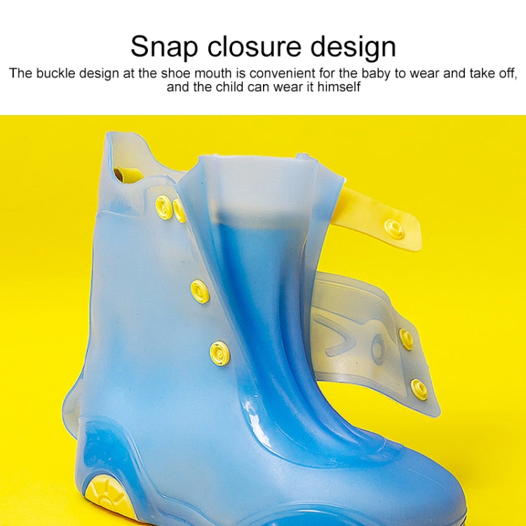 Children Rain Boot Cover Waterproof Non-Slip Rain Boot Cover Thickened Silicone Rain Boots My Store