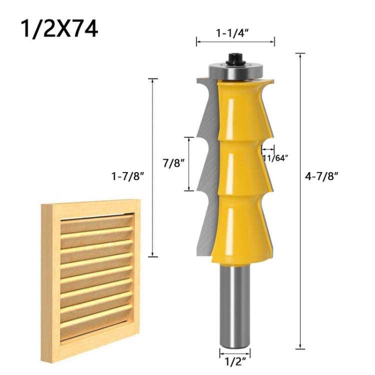 Blind Handrail Line Cutter Woodworking Engraving Milling Cutter