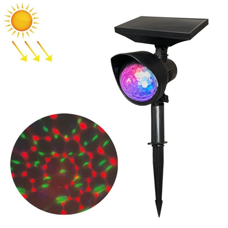 Outdoor Solar Rotating Colorful Project Lamp Grass Garden Solar Light My Store