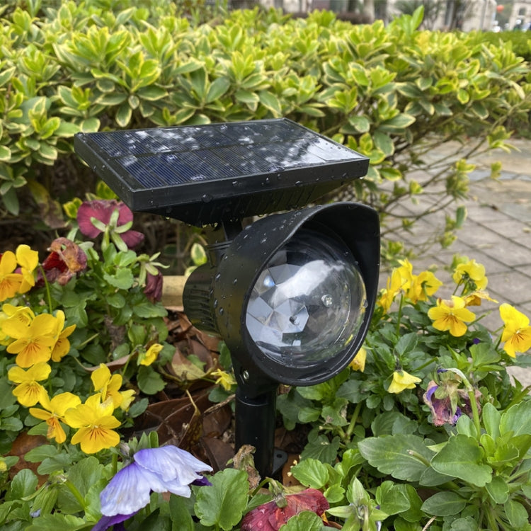 Outdoor Solar Rotating Colorful Project Lamp Grass Garden Solar Light