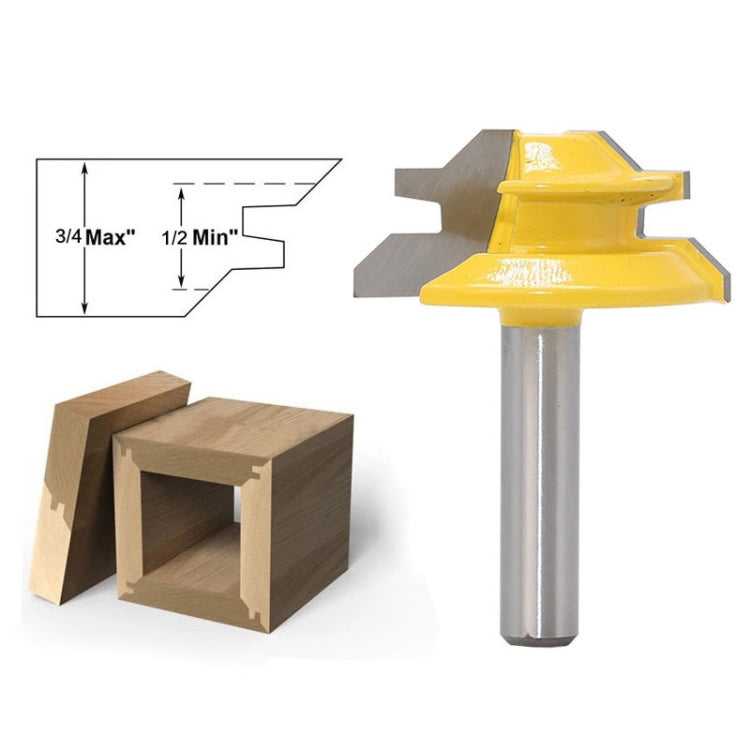 8 Handles 45 Degree Tenon And Tenon Woodworking Milling Cutter My Store