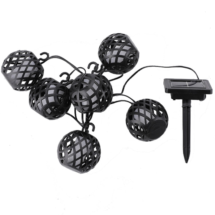 Solar Flame Ball Light String Outdoor Solar Courtyard IP44 Waterproof Light