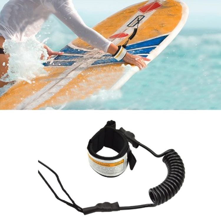 Surf Bodyboard Safety Hand Rope TPU Surfboard Paddle Towing Rope, The Length After Stretching: 1.6m Reluova