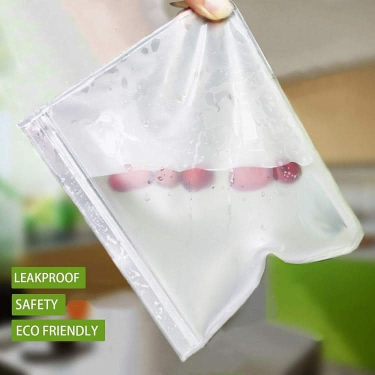 Translucent Frosted PEVA Food Preservation Bag Refrigerator Food Storage Bag Self-Sealing Food Bag Reluova