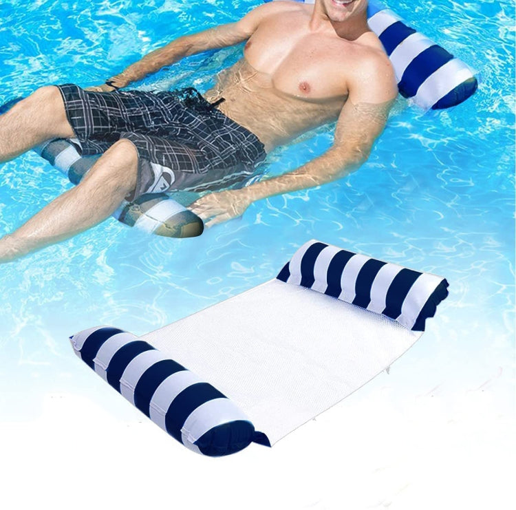 PVC Inflatable Hammock Adult Swimming Floating Row, Size: 120 x 70cm Reluova