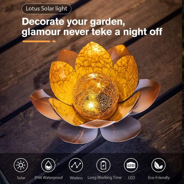 Lotus Solar Courtyard Lamp Outdoor Garden Decoration Light My Store