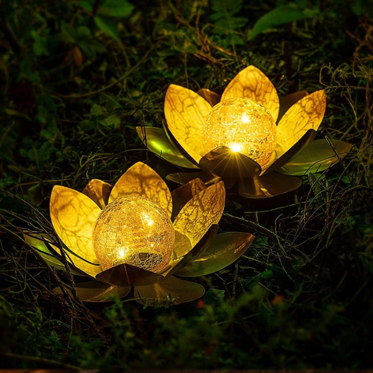 Lotus Solar Courtyard Lamp Outdoor Garden Decoration Light My Store