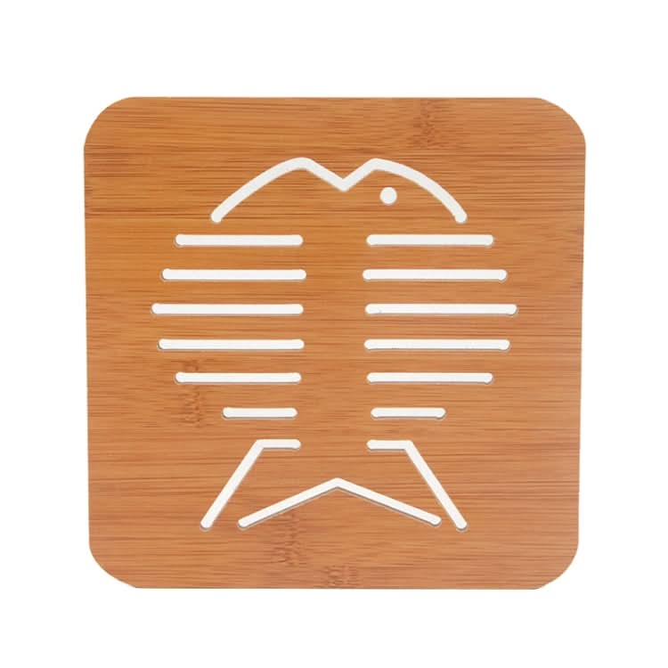 Wooden Insulation Pad Mesh Pad Kitchen Hollow Dish Pan Cushion Reluova