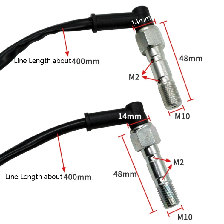 Motorcycle Accessories Disc Brake Pad M10 Hydraulic Brake Switch Double Hole Hydraulic Brake Switch ÎҵÄÉ̵ê