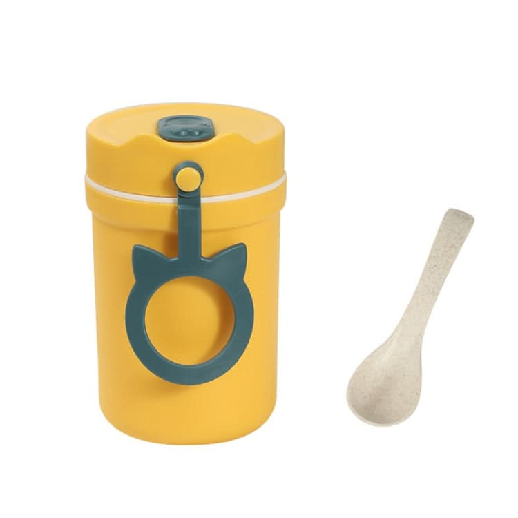 Portable Handle Breakfast Cup Porridge Cup Suitable For Microwave Oven, Style: Reluova