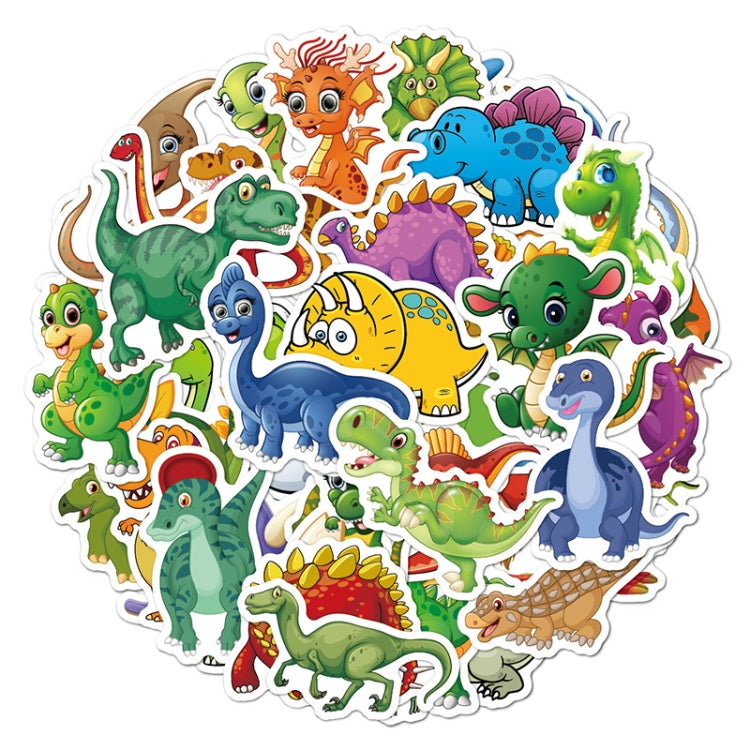 50 in 1 Children Dinosaur Sticker Suitcase Skateboard Computer Graffiti Sticker My Store