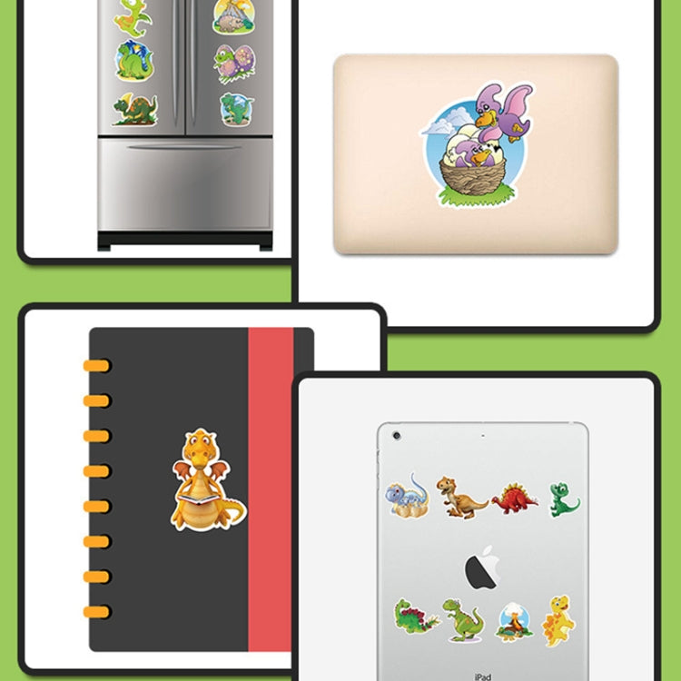 50 in 1 Children Dinosaur Sticker Suitcase Skateboard Computer Graffiti Sticker My Store