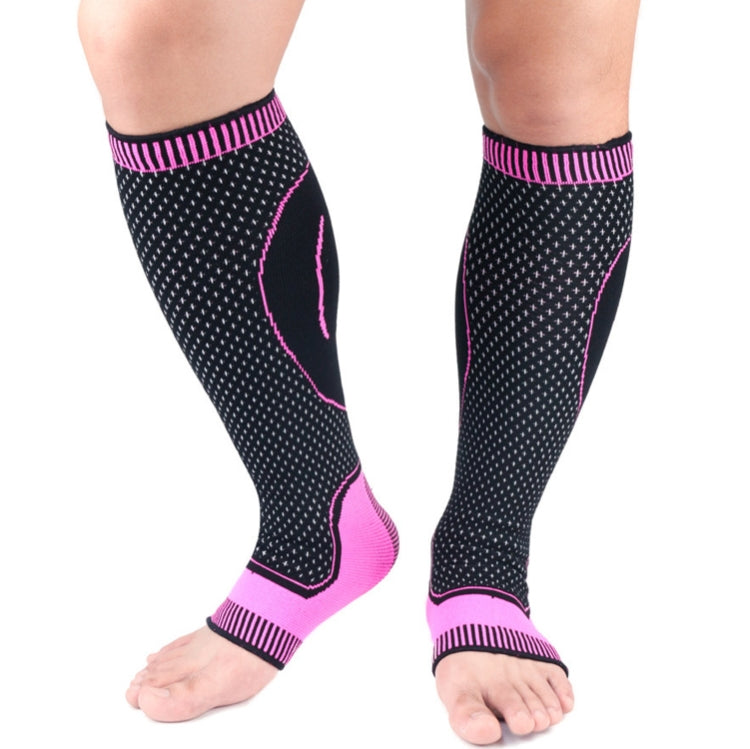 Lengthened Sports Protective Calf Cover Knitted Breathable Pressure Leg Cover Basketball Football Mountaineering Protective Gear Reluova