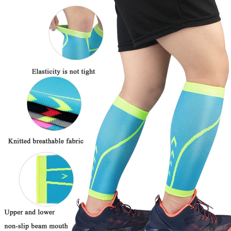 Sports Calf Cover Knitted Breathable Compression Leg Socks Basketball Football Running Protective Gear