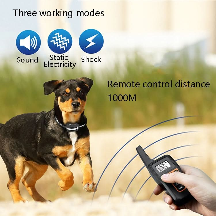 PaiPaitek PD529-2 Remote Training Dog Device Pet Training Supplies Anti-Barking Training Equipment.