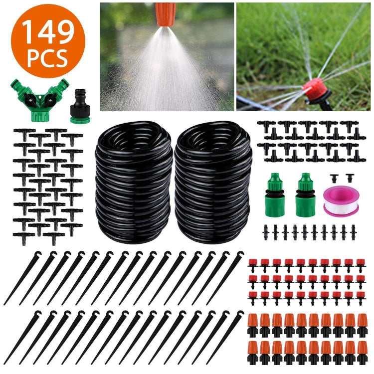 149 In 1 30m Adjustable Dripper DIY Automatic Watering Device Drip Irrigation Kit