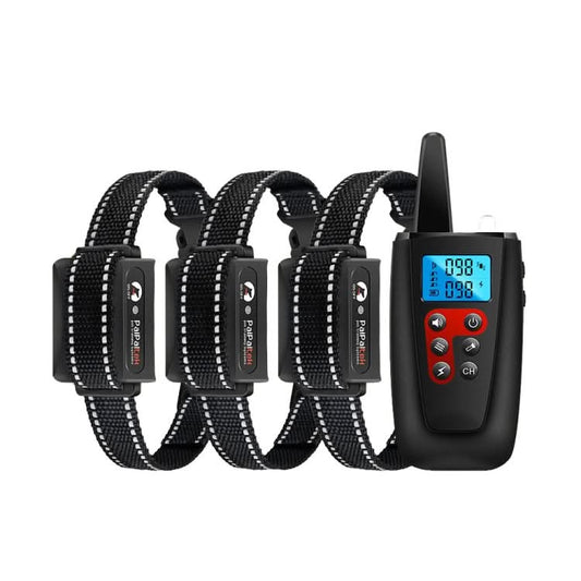 PaiPaitek PD526-3 Anti-Barking Device Dog Electric Shock Collar Training Dog Remote Control Pet Training Equipment.