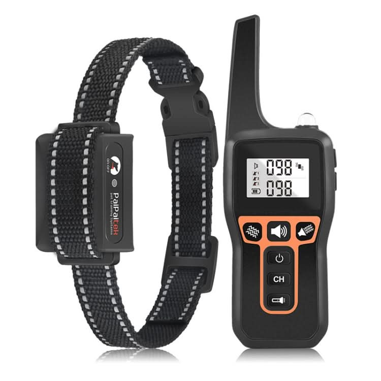 PaiPaitek PD529V-1 Training Dog Anti-Barking Device Vibration Collar 1000M Remote Control Distance Pet Training Supplies.