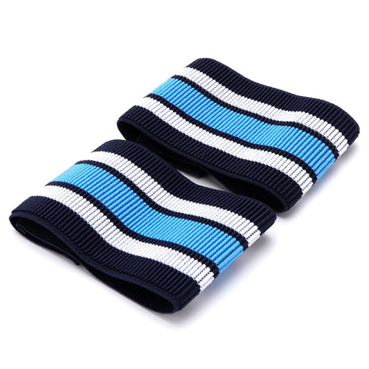 2pcs Mountain Bike Bicycle Outdoor Cycling Belt Striped Legs With Elastic Band Reluova