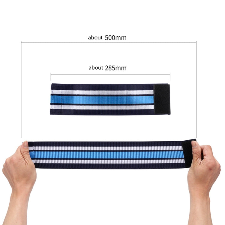 2pcs Mountain Bike Bicycle Outdoor Cycling Belt Striped Legs With Elastic Band Reluova