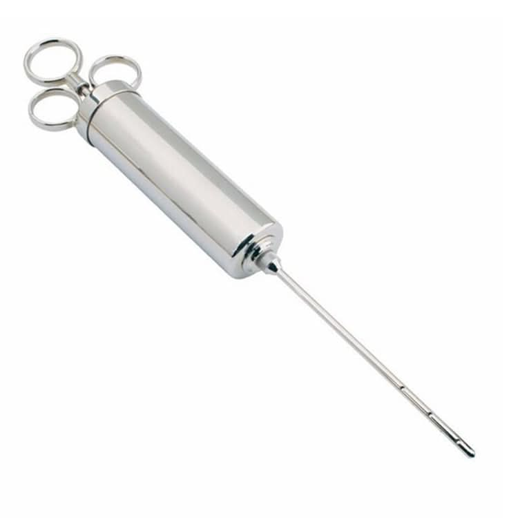 Stainless Steel Spice Syringe Barbecue Tool Turkey Needle Set Reluova