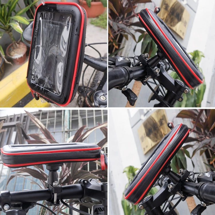 OKD Motorcycle Bicycle Touch Screen Waterproof Mobile Phone Bag Bracket