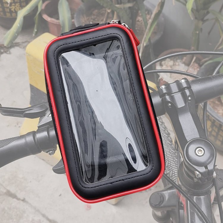 OKD Motorcycle Bicycle Touch Screen Waterproof Mobile Phone Bag Bracket Reluova