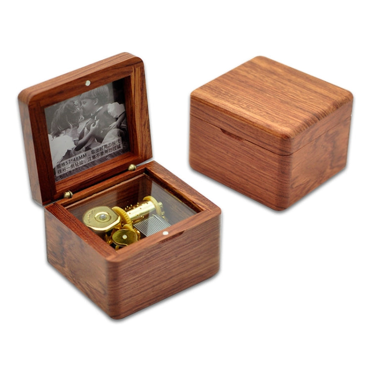 Frame Style Music Box Wooden Music Box Novelty Valentine Day Gift,Style: My Store