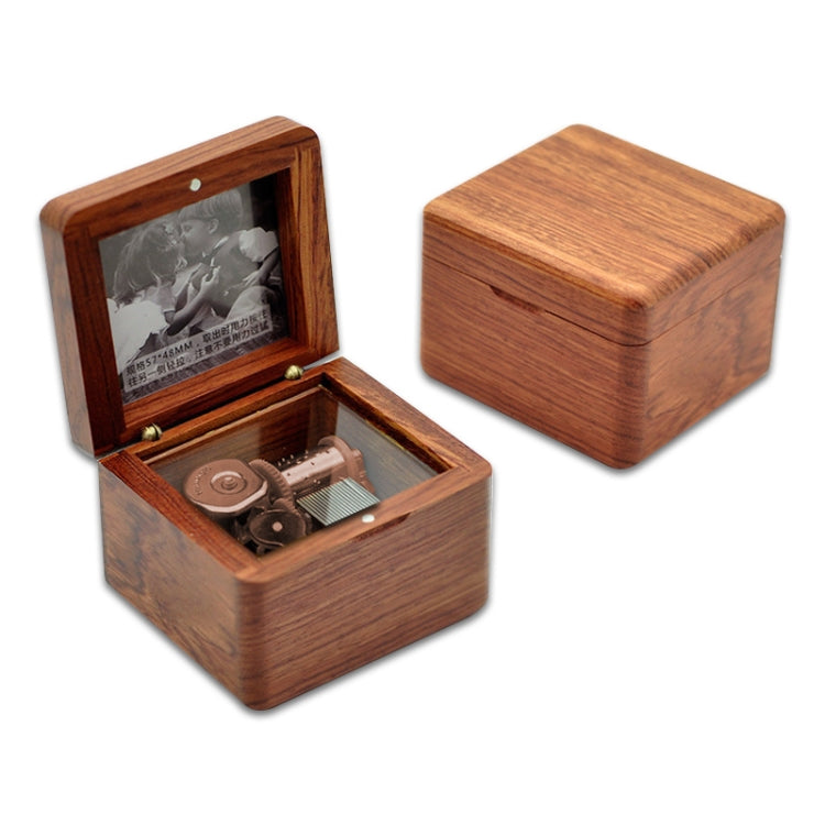 Frame Style Music Box Wooden Music Box Novelty Valentine Day Gift,Style: My Store