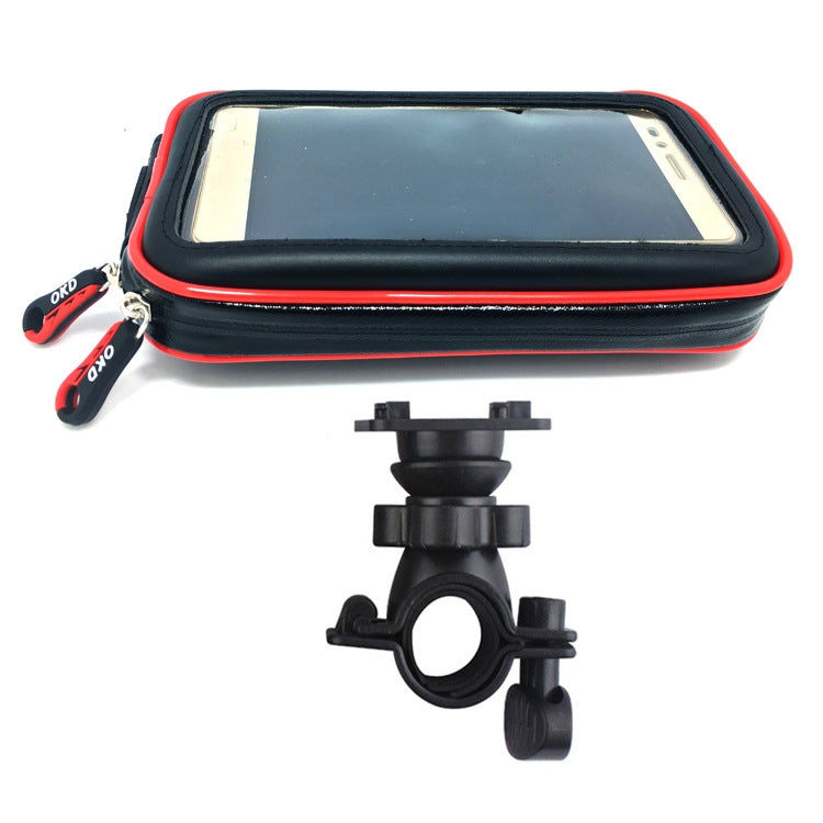 OKD Touch Screen Motorcycle Bicycle Bag Waterproof Mobile Phone Bracket Bag